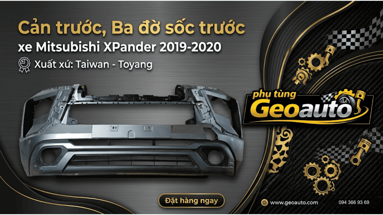 Cản trước xe Xpander chính hãng