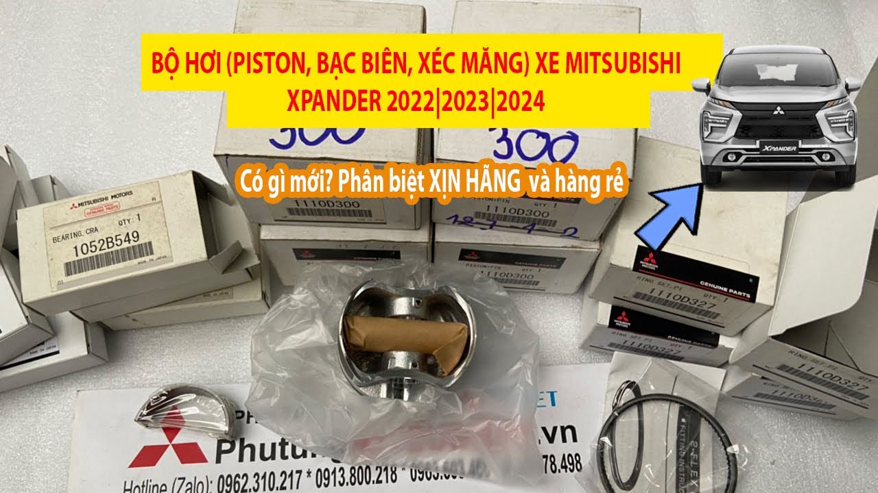 Xéc măng piston xe Xpander